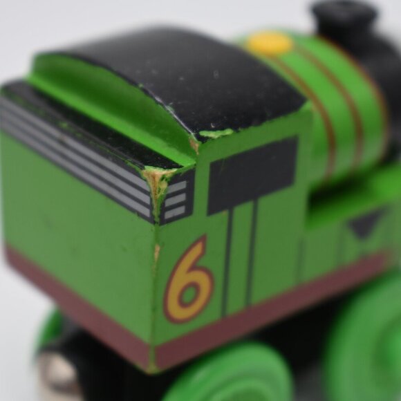 PERCY Early Engineer Thomas & Friends Wooden Railway Train Tank Engine 2009 - Picture 7 of 9
